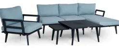 Villac Soffbord 75x50 cm Svart