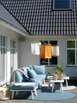 Villac Soffbord 88x88 cm Vit