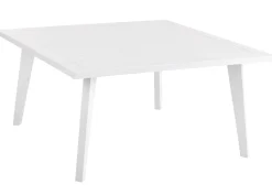Villac Soffbord 88x88 cm Vit