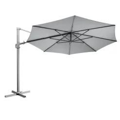 Vinovo Frihängande Parasoll Antracit/Grå, 350 cm