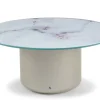 Voyage Soffbord 100 cm Gold & Glass