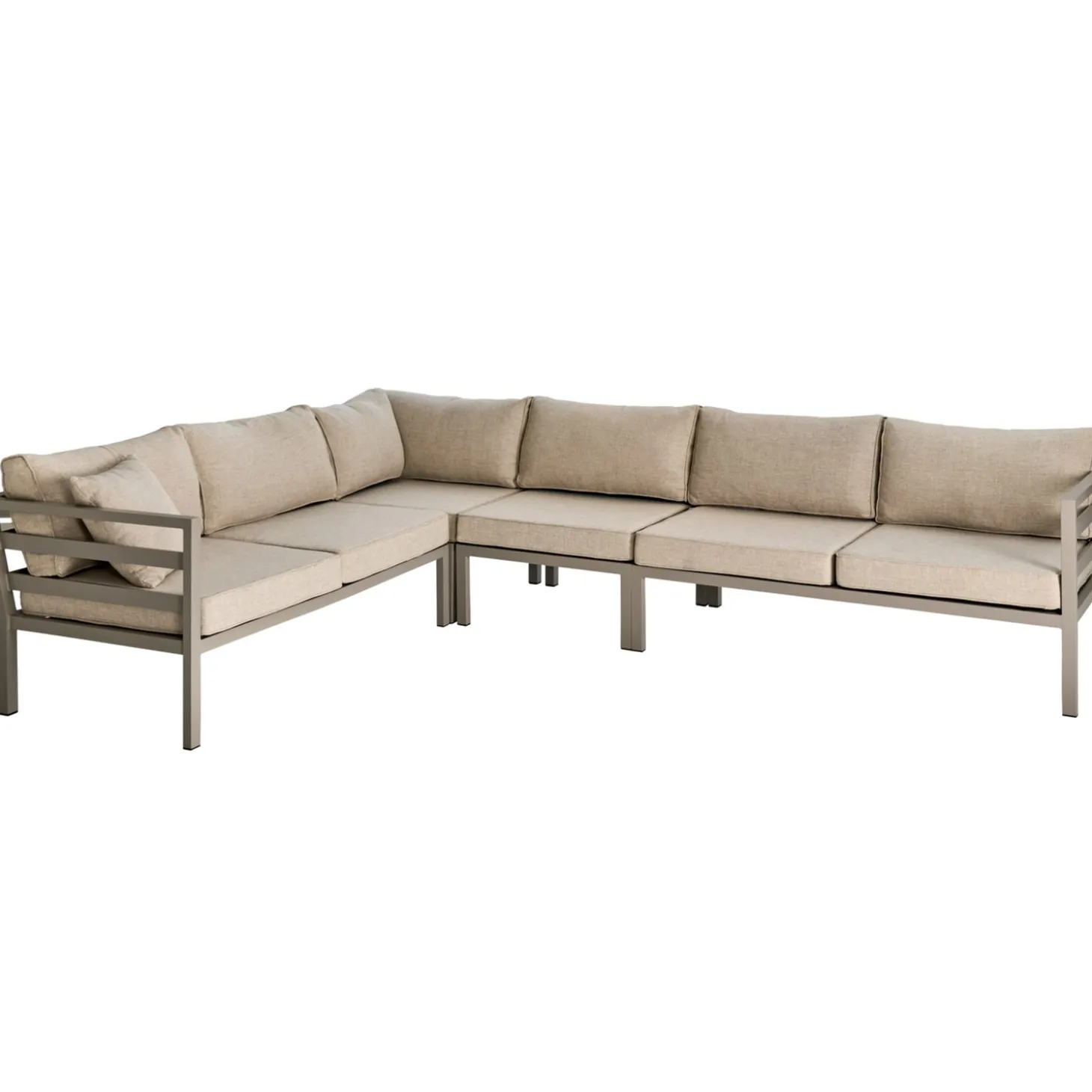 Weldon Hörnsoffa Khaki/Sand