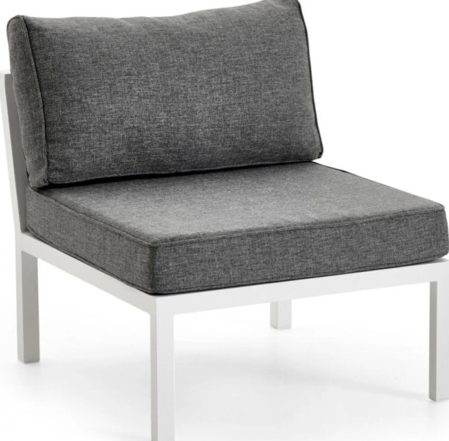 Weldon Mittdel Vit/Grå