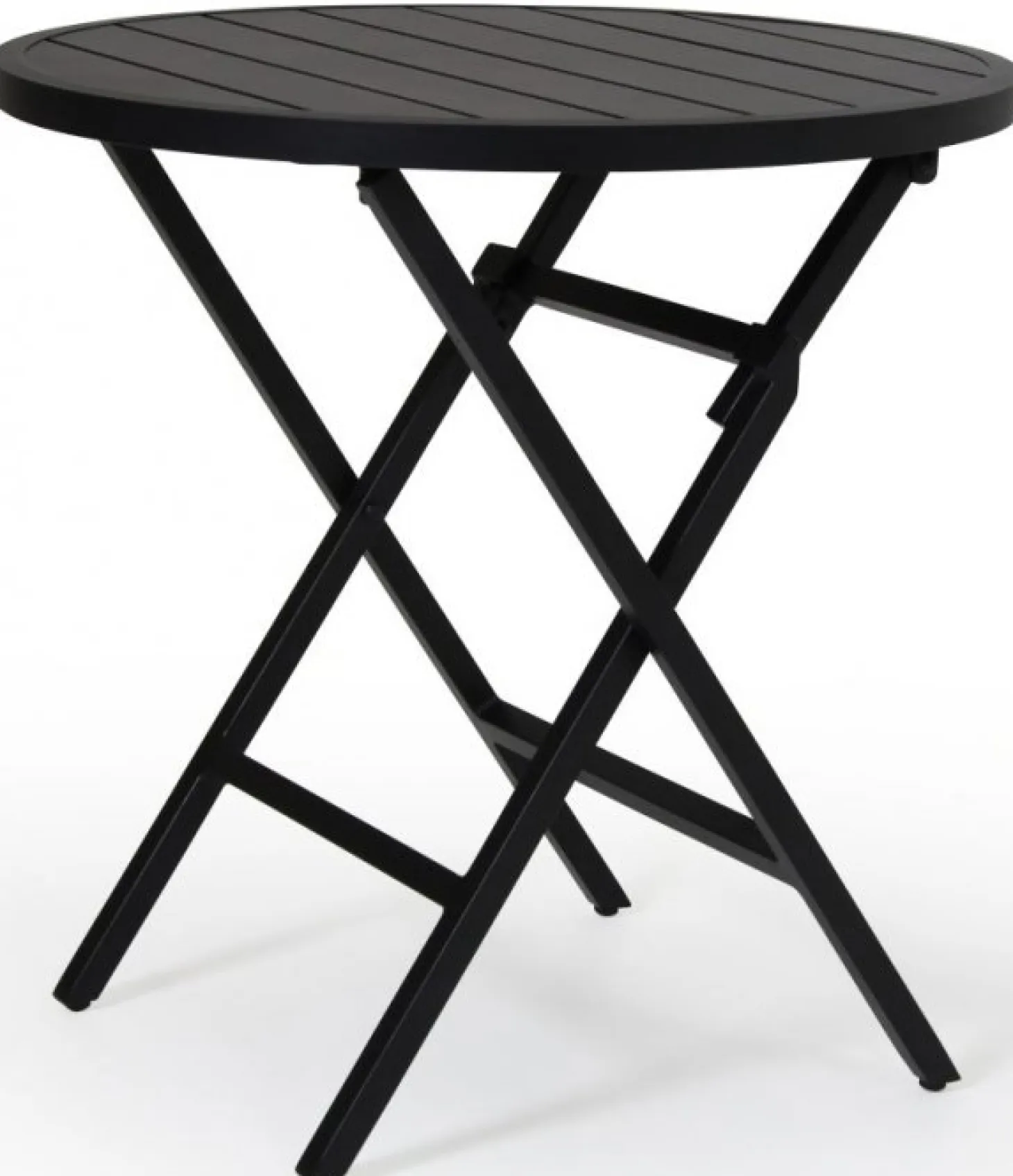 Wilkie Fällbord 72 cm Rund Svart