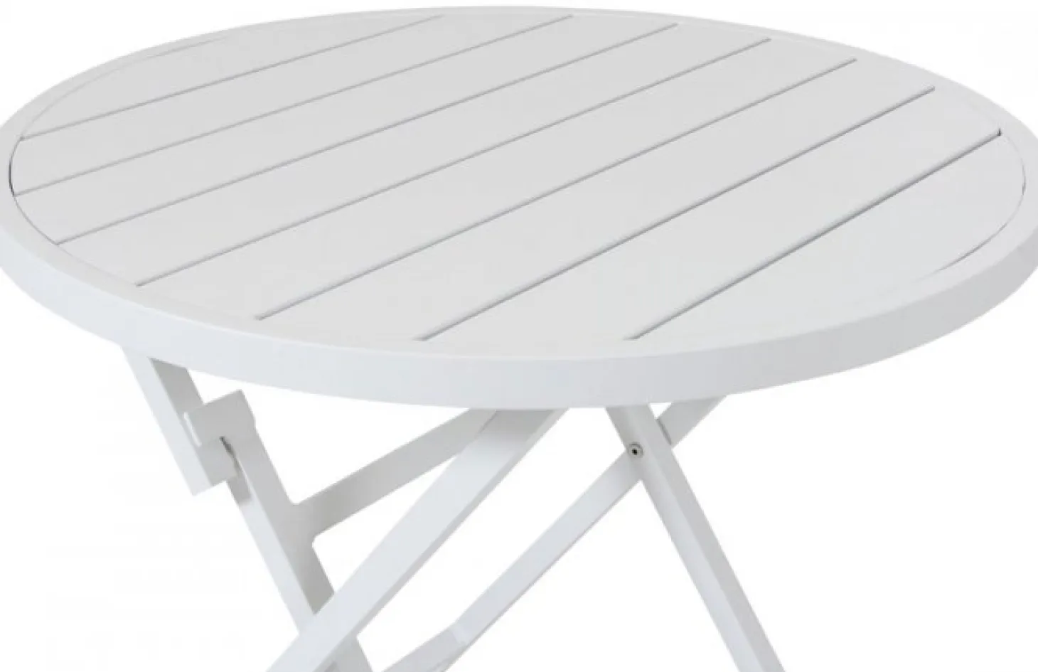 Wilkie Fällbord 72 cm Rund Vit