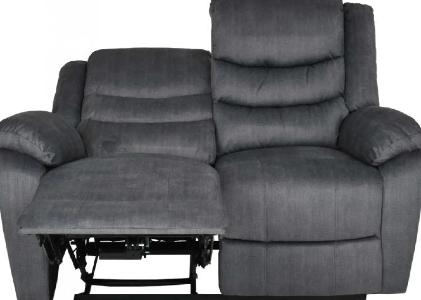 Winfield 2-Sits Reclinersoffa Grått Tyg