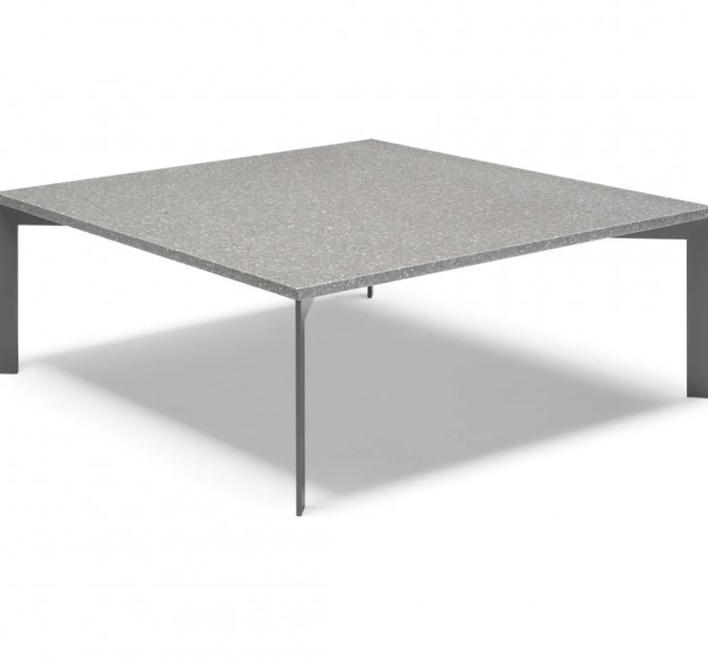 Wire Soffbord 90x90 cm Ceramic White/Antracite