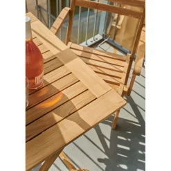 York 70x70 cm Klaffbord Teak