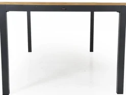 Zalongo Bord 200x100 cm Teak/Grå Alu