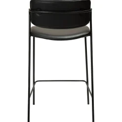 Zed Barstol Vintage Black Art.Leather