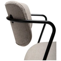 Zed Stol Cashmere bouclé, Black