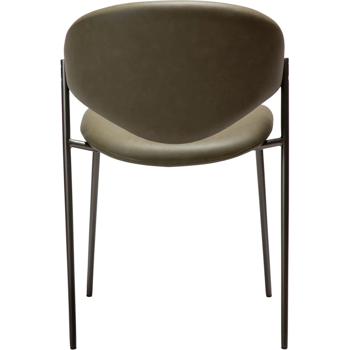 Zone Stol Dark Olive Art.Leather