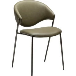 Zone Stol Dark Olive Art.Leather