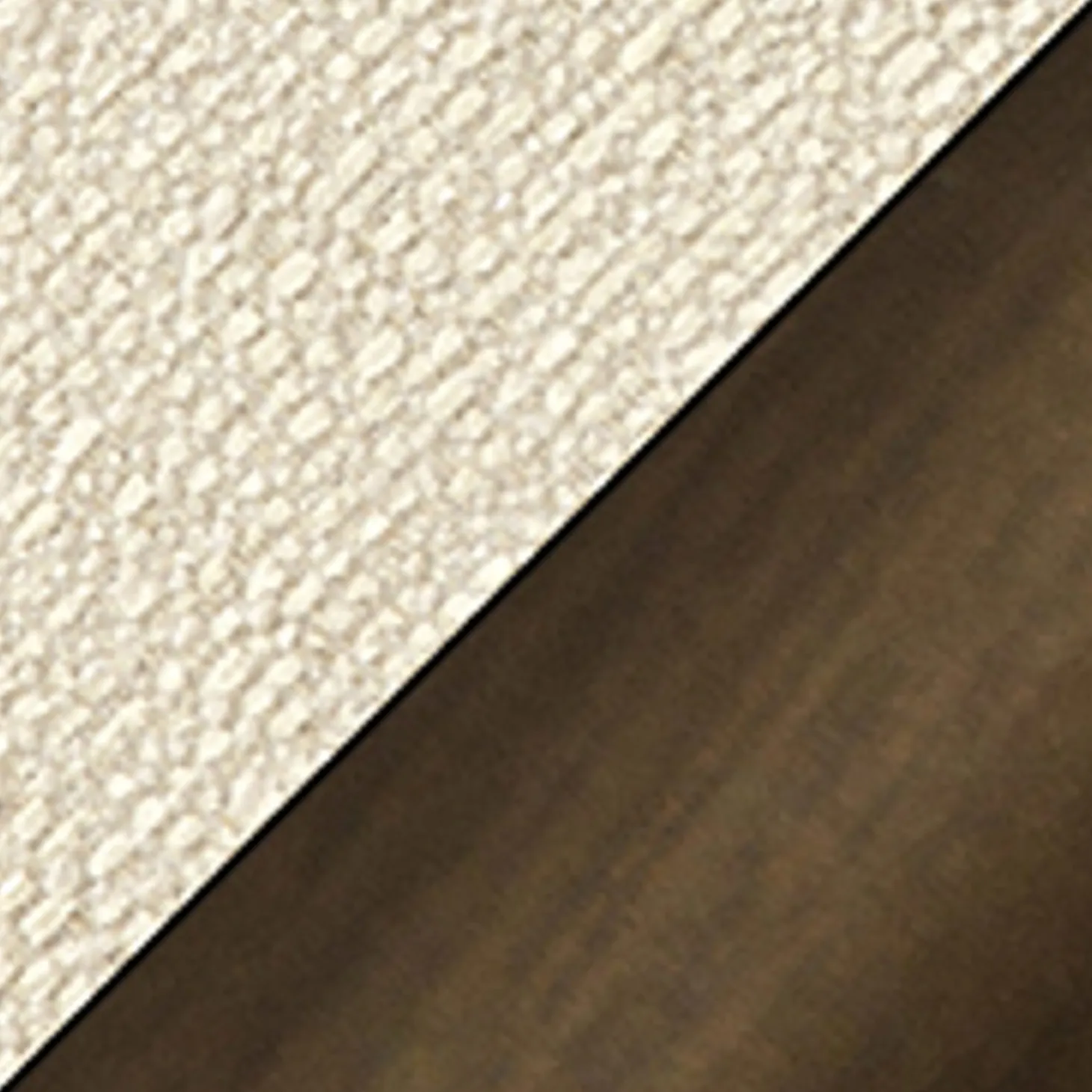 Zone Stol Simply Beige Bouclé, Antique Brass